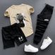 Чоловічий сет футболка+шорти+штани, XS ST17 фото 1