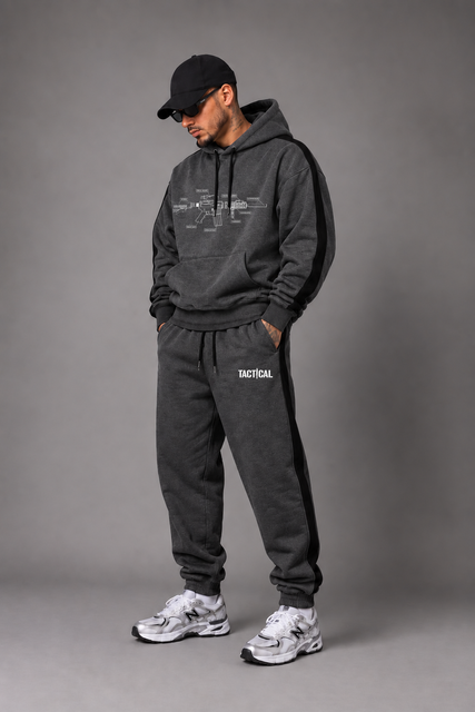 Зимовий комплект худі+штани Tactical, XS HW02 фото